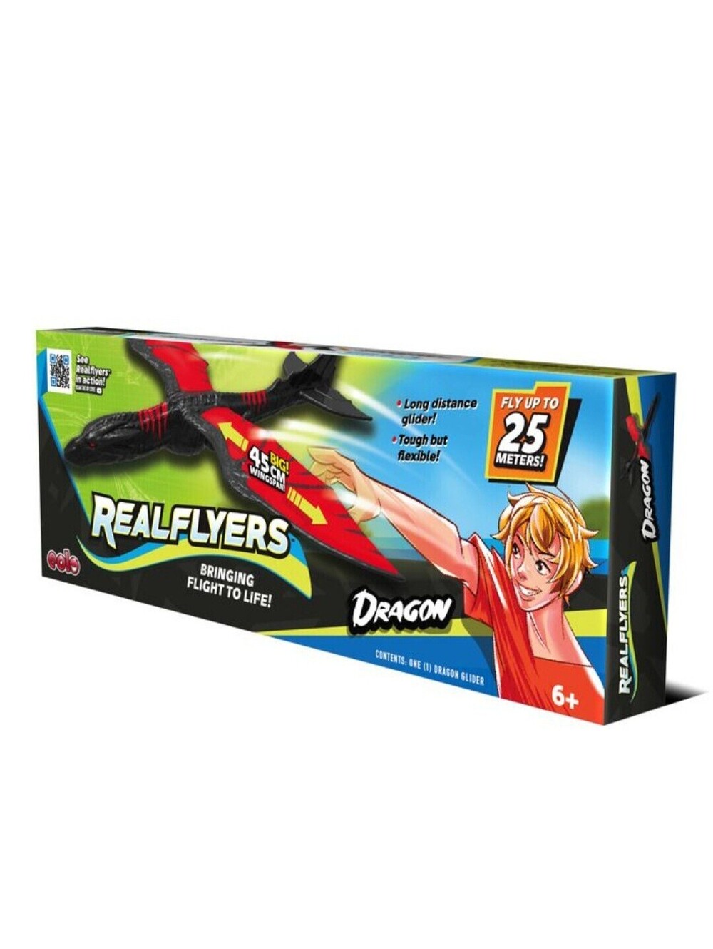 Real Flyers Dragon Glider Toy New in Box Discontinued